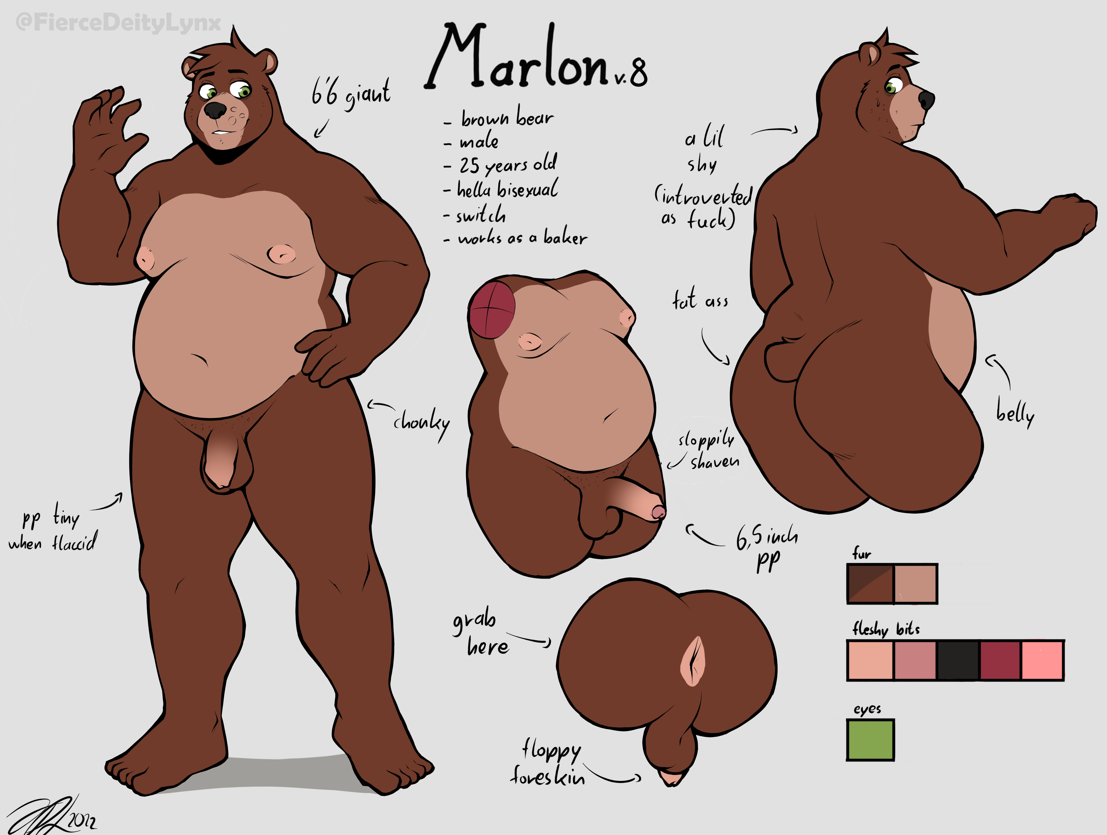 Rule 34 Absurd Res Anthro Anus Ass Balls Bear Belly Brown Body Brown